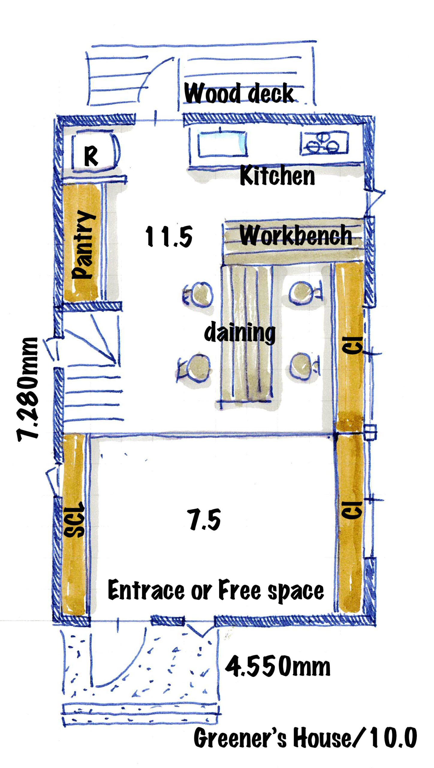 小さい家の間取り画像